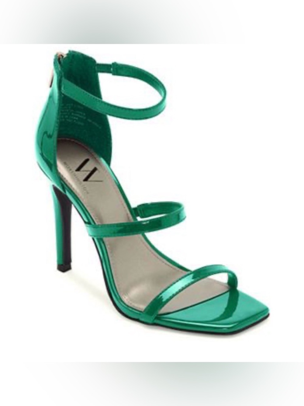 Worthington Elsen Green Strappy Heels- Size 10